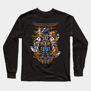 Geisha Samurai Long Sleeve T-Shirt